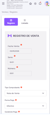 Comprobantes electrónicos